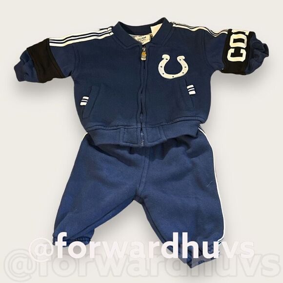 NFL Team Apparel Indianapolis Colts Matching Set | Sweats & Sweatshirt | Size 3/ - Picture 1 of 6